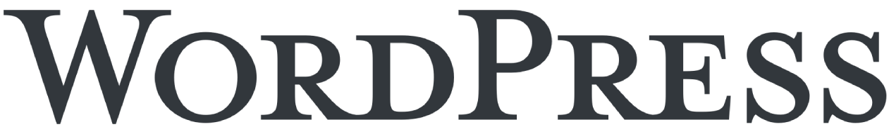 wordpress text logo